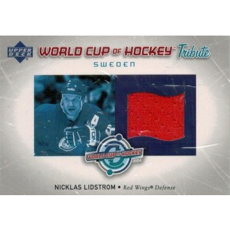 Jersey karty - Lidstrom Nicklas - 2004-05 Upper Deck World Cup Tribute No.WC-NL