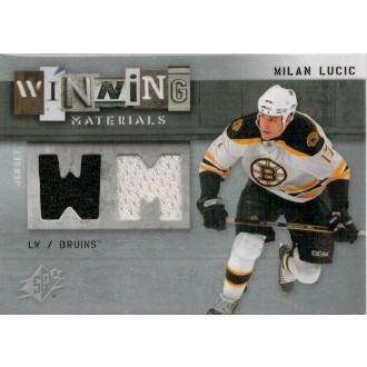 Jersey karty - Lucic Milan - 2009-10 SPx Winning Materials No.WM-MI