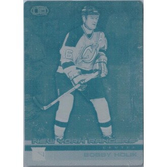 Paralelní karty - Holík Bobby - 2002-03 Heads Up Printing Plate No.80