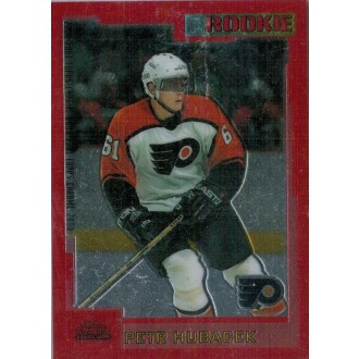 Insertní karty - Hubáček Petr - 2000-01 Topps Chrome Red No.246