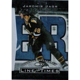 Insertní karty - Jágr Jaromír - 1997-98 Donruss Preferred Line of the Times No.1-C