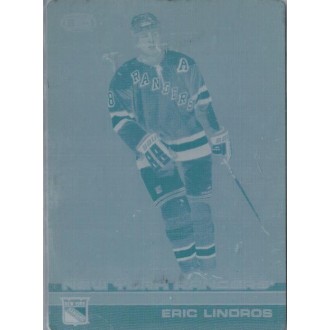 Exkluzivní karty - Lindros Eric - 2002-03 Heads Up Printing Plate No.82