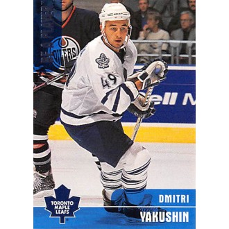Řadové karty - Yakushin Dmitri - 1999-00 BAP Memorabilia No.390