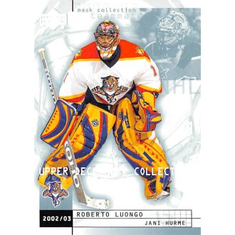 Řadové karty - Luongo Roberto, Hurme Jani - 2002-03 Mask Collection No.37