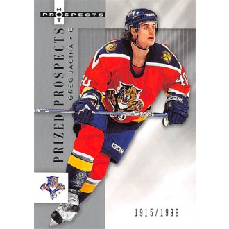 Řadové karty - Jacina Greg - 2005-06 Hot Prospects No.134