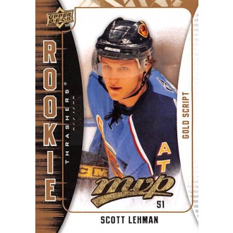 Paralelní karty - Lehman Scott - 2009-10 MVP Gold Script No.362