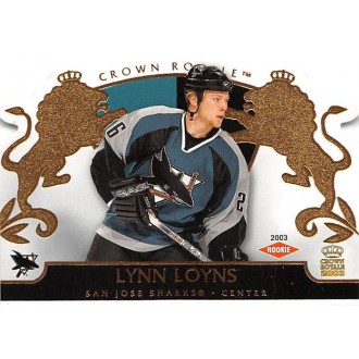 Řadové karty - Loyns Lynn - 2002-03 Crown Royale No.136