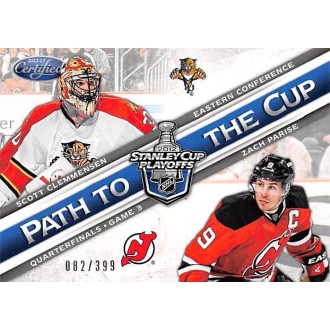 Insertní karty - Clemmensen Scott, Parise Zach - 2012-13 Certified Path to the Cup Quarter Finals No.PCQF38