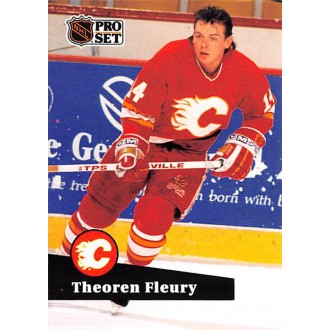 Řadové karty - Fleury Theoren - 1991-92 Pro Set No.28