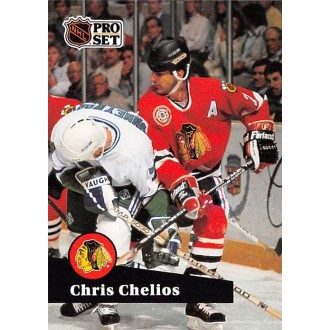 Řadové karty - Chelios Chris - 1991-92 Pro Set No.48