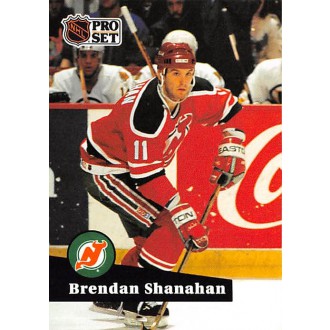 Řadové karty - Shanahan Brendan - 1991-92 Pro Set No.131