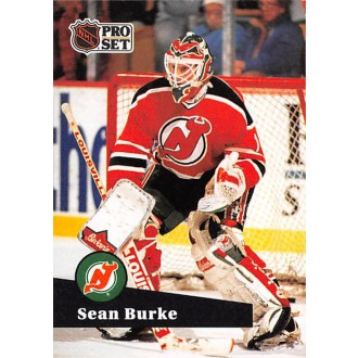 Řadové karty - Burke Sean - 1991-92 Pro Set No.132