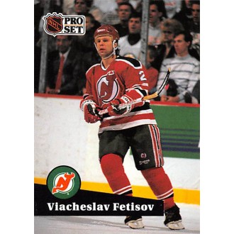 Řadové karty - Fetisov Viacheslav - 1991-92 Pro Set No.142