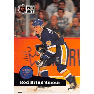 Řadové karty - Brind´Amour Rod - 1991-92 Pro Set No.211