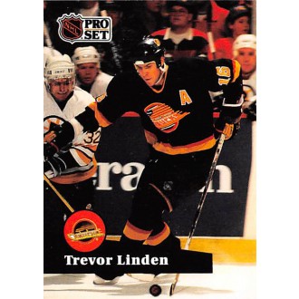 Řadové karty - Linden Trevor - 1991-92 Pro Set No.236