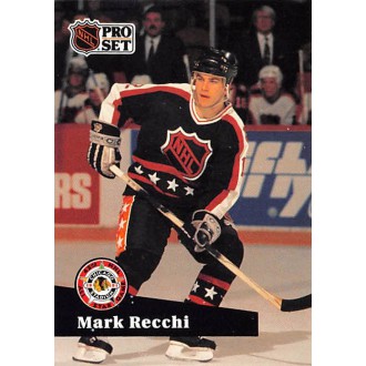 Řadové karty - Recchi Mark - 1991-92 Pro Set No.313