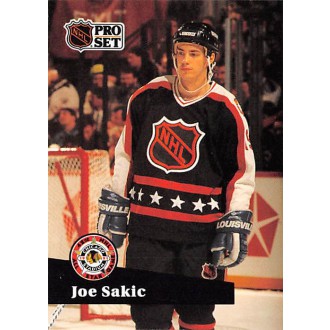 Řadové karty - Sakic Joe - 1991-92 Pro Set No.315