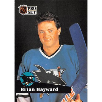 Řadové karty - Hayward Brian - 1991-92 Pro Set No.327