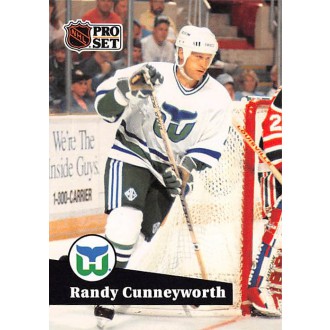 Řadové karty - Cunneyworth Randy - 1991-92 Pro Set No.392