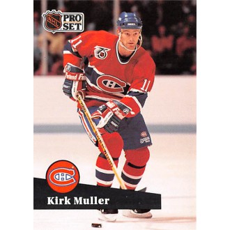 Řadové karty - Muller Kirk - 1991-92 Pro Set No.412