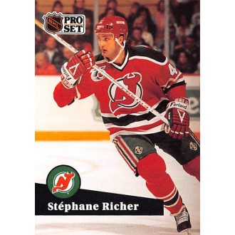 Řadové karty - Richer Stephane - 1991-92 Pro Set No.420