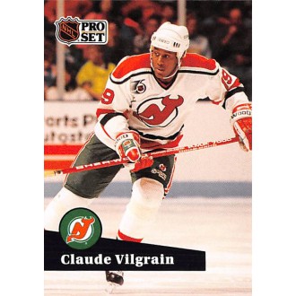 Řadové karty - Vilgrain Claude - 1991-92 Pro Set No.425