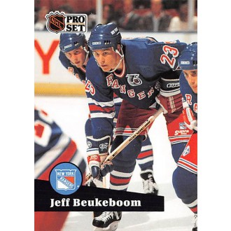 Řadové karty - Beukeboom Jeff - 1991-92 Pro Set No.444