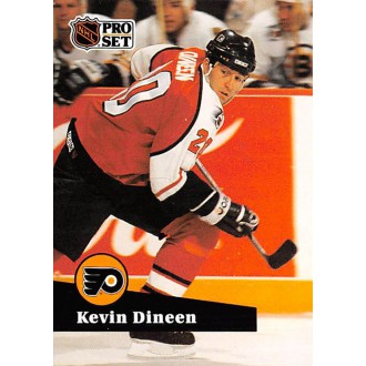 Řadové karty - Dineen Kevin - 1991-92 Pro Set No.451
