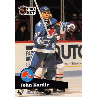 Řadové karty - Kordic John - 1991-92 Pro Set No.468