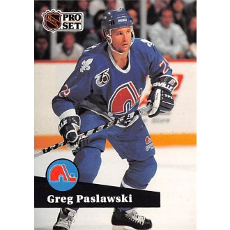 Řadové karty - Paslawski Greg - 1991-92 Pro Set No.469