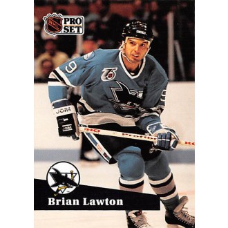 Řadové karty - Lawton Brian - 1991-92 Pro Set No.482