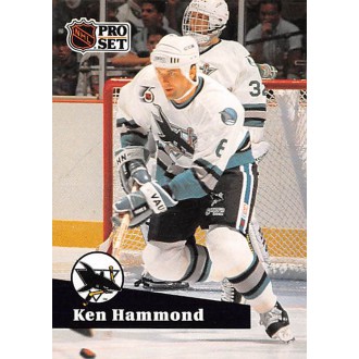 Řadové karty - Hammond Ken - 1991-92 Pro Set No.484