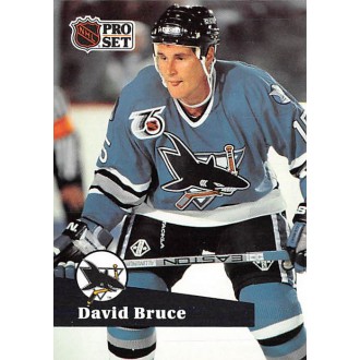 Řadové karty - Bruce David - 1991-92 Pro Set No.485
