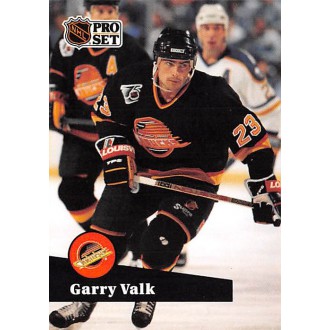 Řadové karty - Valk Garry - 1991-92 Pro Set No.499