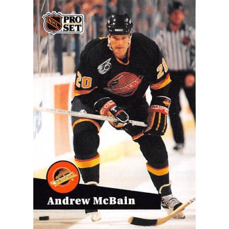 Řadové karty - McBain Andrew - 1991-92 Pro Set No.500