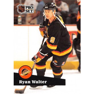 Řadové karty - Walter Ryan - 1991-92 Pro Set No.504