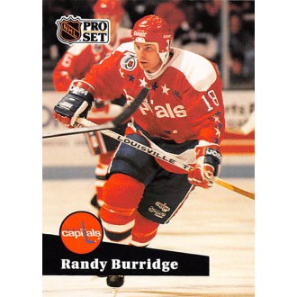 Řadové karty - Burridge Randy - 1991-92 Pro Set No.510