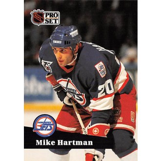 Řadové karty - Hartman Mike - 1991-92 Pro Set No.519