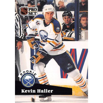 Řadové karty - Haller Kevin - 1991-92 Pro Set No.525