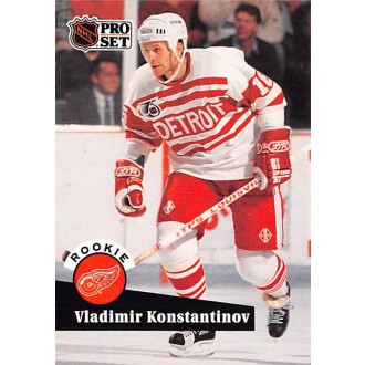 Řadové karty - Konstantinov Vladimir - 1991-92 Pro Set No.533