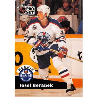 Řadové karty - Beránek Josef - 1991-92 Pro Set No.534