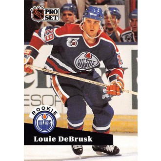 Řadové karty - DeBrusk Louie - 1991-92 Pro Set No.535