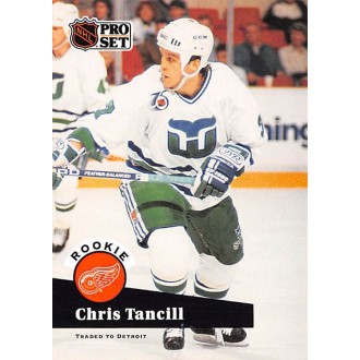 Řadové karty - Tancill Chris - 1991-92 Pro Set No.539