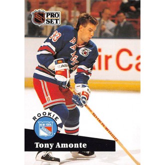 Řadové karty - Amonte Tony - 1991-92 Pro Set No.550