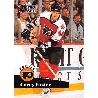 Řadové karty - Foster Corey - 1991-92 Pro Set No.551
