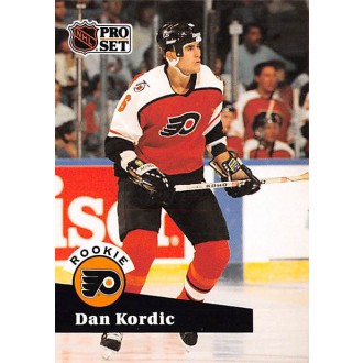 Řadové karty - Kordic Dan - 1991-92 Pro Set No.553