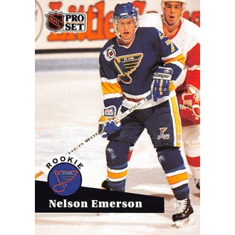 Řadové karty - Emerson Nelson - 1991-92 Pro Set No.557