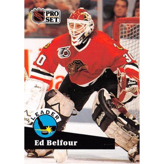 Řadové karty - Belfour Ed - 1991-92 Pro Set No.600