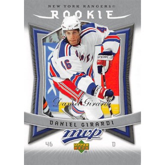 Řadové karty - Girardi Daniel - 2007-08 MVP No.342
