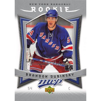 Řadové karty - Dubinsky Brandon - 2007-08 MVP No.343
